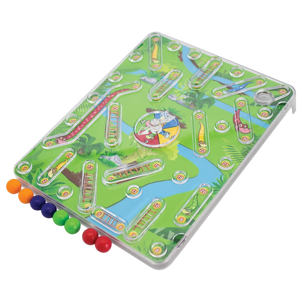 3D Snakes and Ladders Travel Game