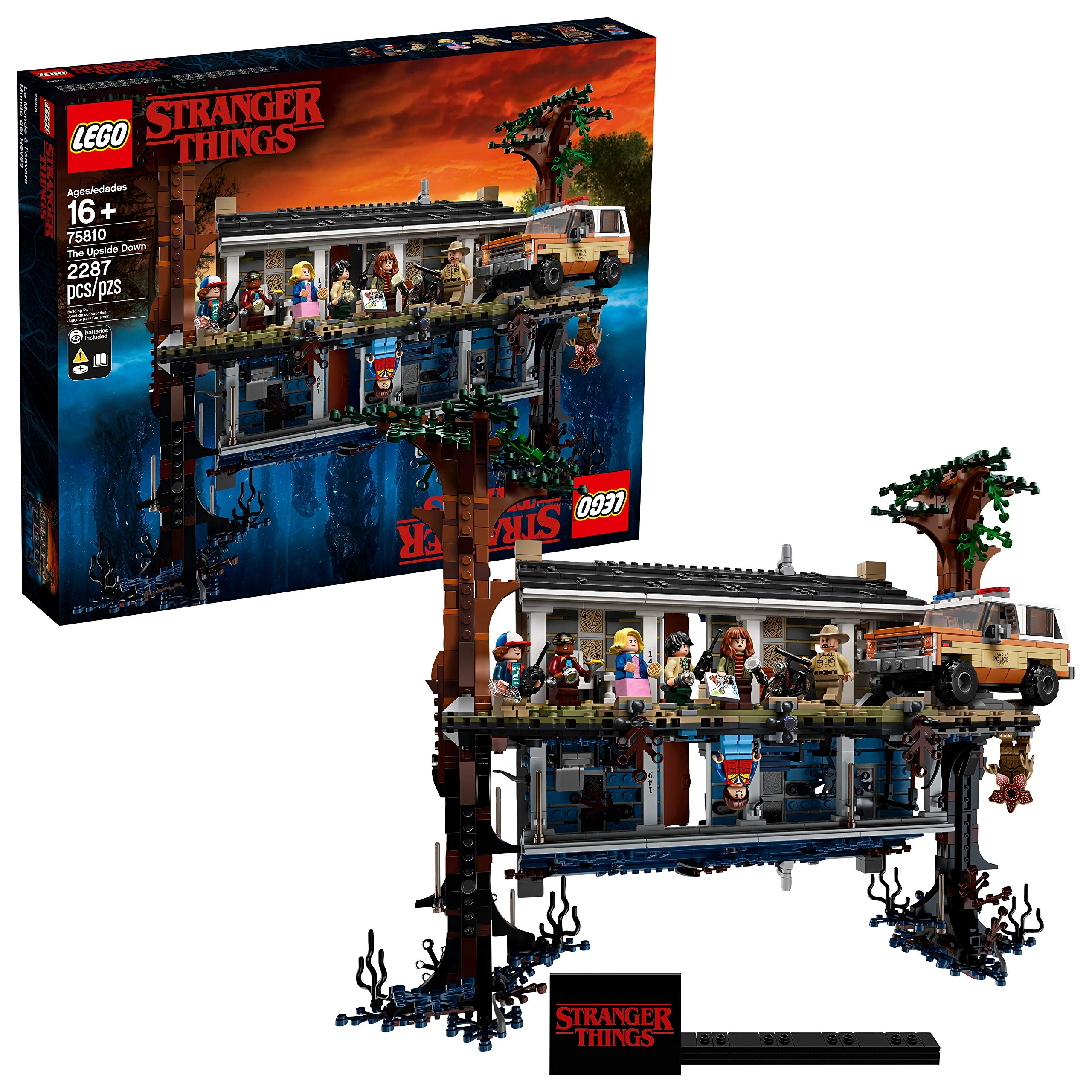 LEGO Stranger Things The Upside Down (75810) - TV Show, Architecture