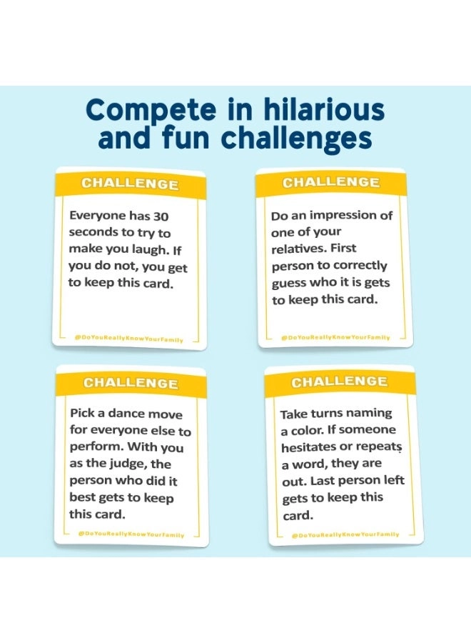 Do You Really Know Your Family? Conversation Card Game - 1 piece 3+ Years