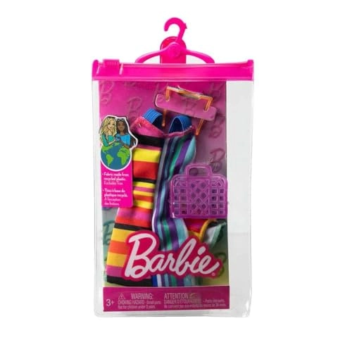 Barbie Moda Completa - Striped Dress