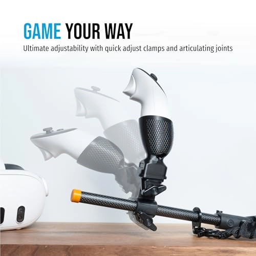 Magni Stock+ - VR Stock Adapter for Meta Quest 3, 3S & Pro Carbon Fiber