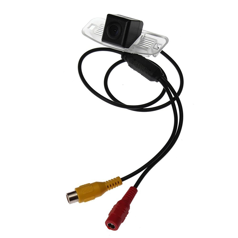ueBEST Car Rear View Camera - HD CCD Night Vision 6M RCA Video Cable PAL 656(H)x582(V)