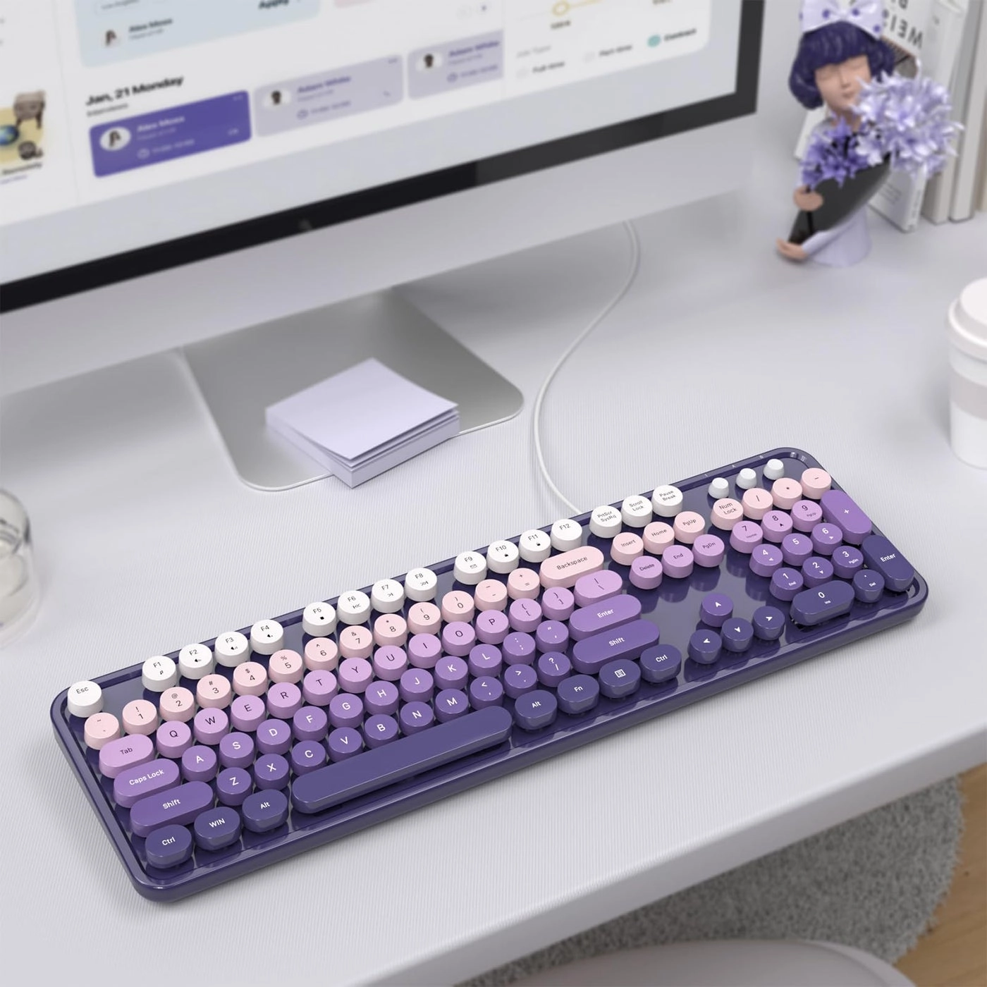 Large Print Backlit Keyboard - Wired