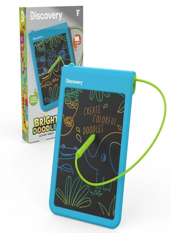 Discovery Paper Bright Doodles LCD Art Tablet - Mess-Free Colorful Widescreen Display