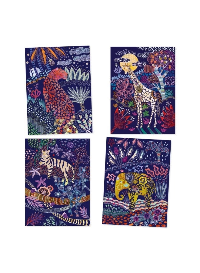 Lush Nature Scratch Cards - 5+ Years 4 pieces