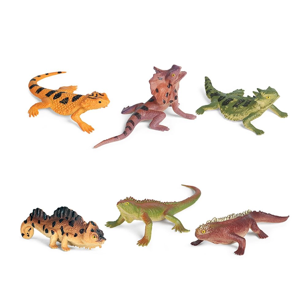 Cold Blooded Animal Toy Reptiles Set (34212842-KZ956_010F) 6 pcs
