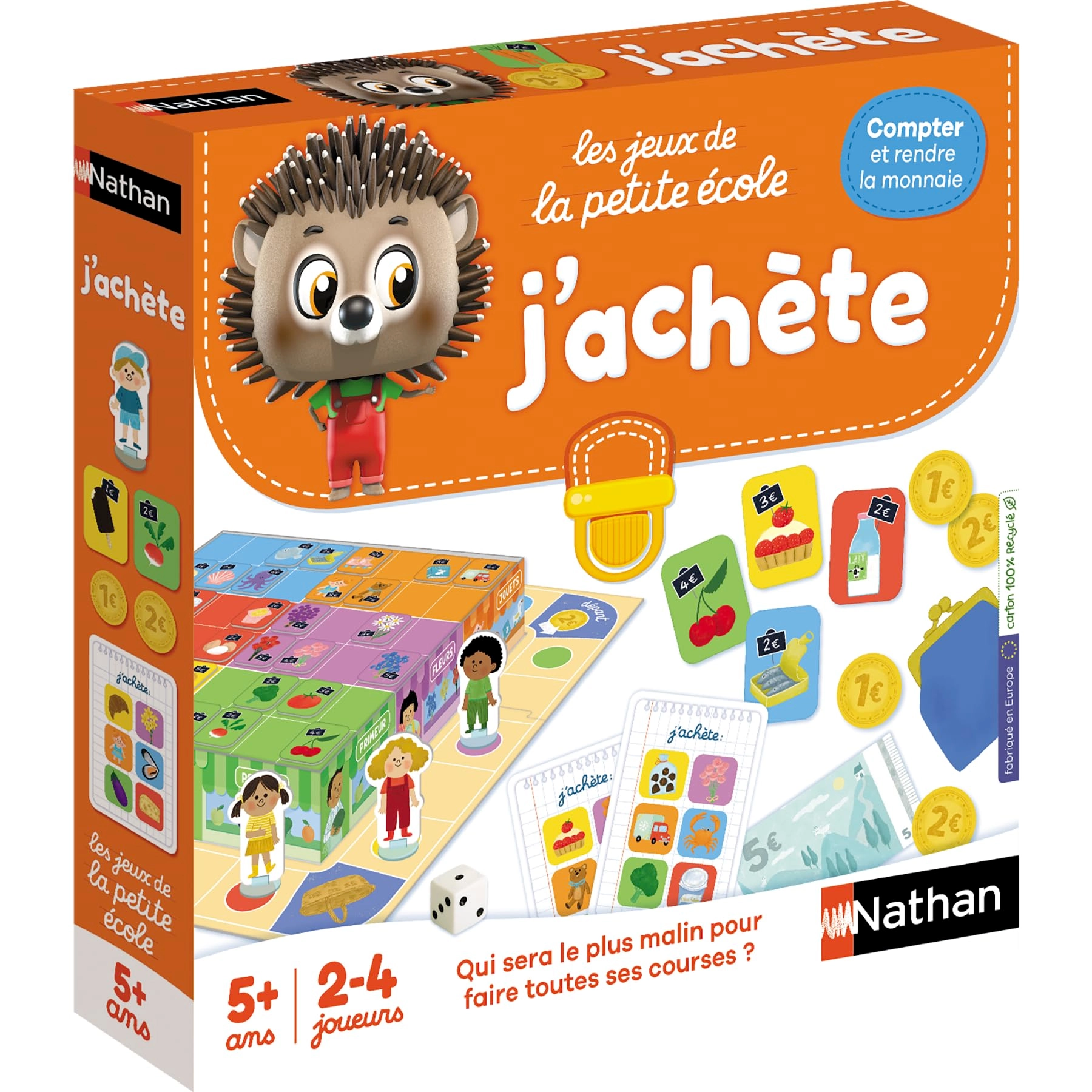 Nathan Die kleine Schule - Ich kaufe - Spiel des Kaufmanns - 5 years and up 1 piece