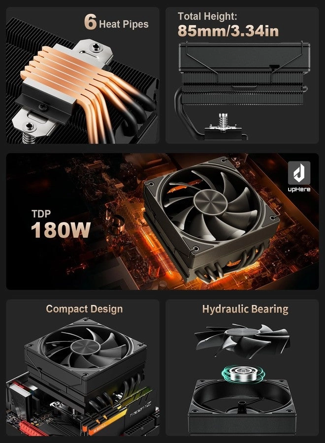 Low Profile CPU Cooler - 120mm