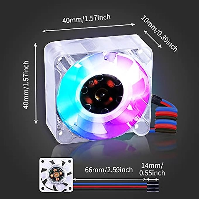 RASPBERRY PI 4 MODEL B - ELECTRONIC CASE FAN COOLING HEATSINK