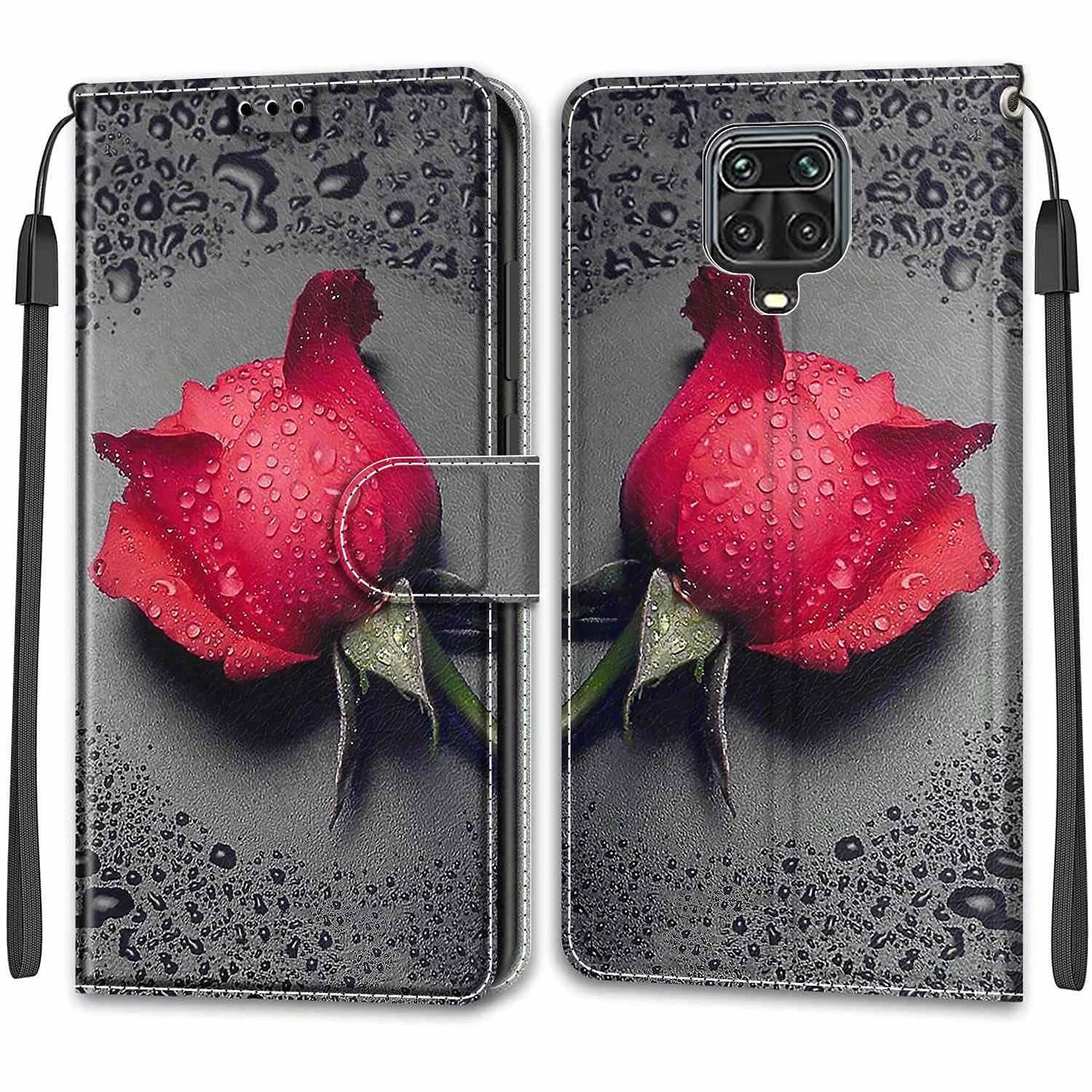 Nadoli Wallet Case Folio for Xiaomi Redmi Note 9 Pro