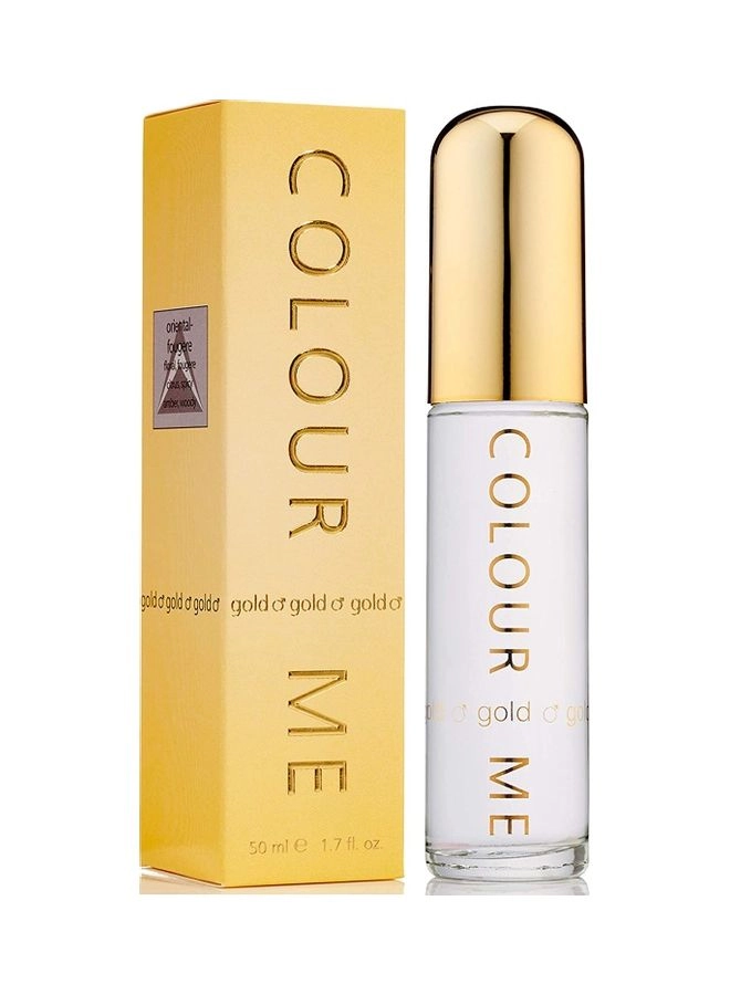 Colour Me Gold Eau de Toilette 50 ml Pack