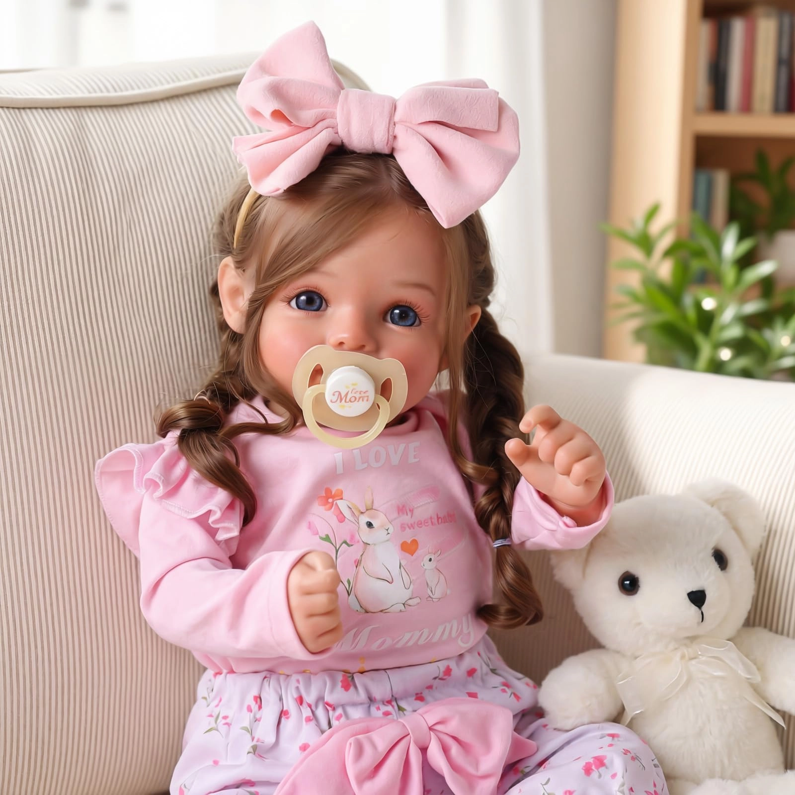 Reborn Baby Doll - 20 Inch Vinyl Girl Ages 3+