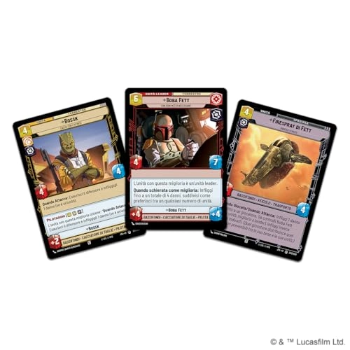 Star Wars :Unlimited - Jump to lightspeed - Spotlight Deck Boba Fett (Italian)