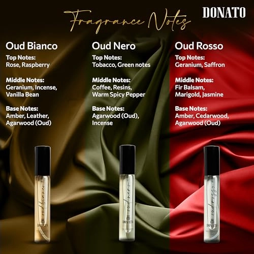 Oud Bianco - Eau de Parfum 10ml + Oud Nero - Eau de Parfum 10ml + Oud Rosso - Eau de Parfum 10ml