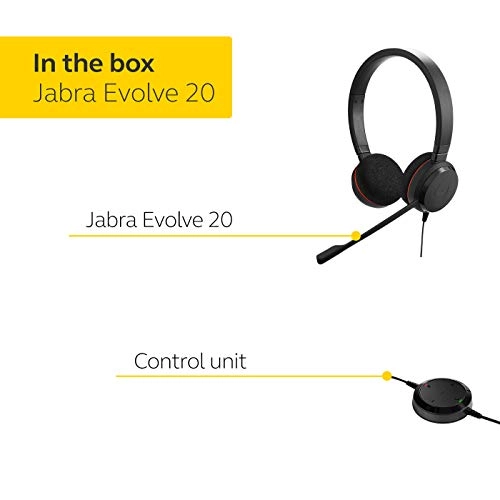 Evolve 20 MS Wired Headset