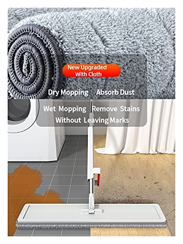 Flat Mop Plus - 50 CM 150cm With 3 Cloth