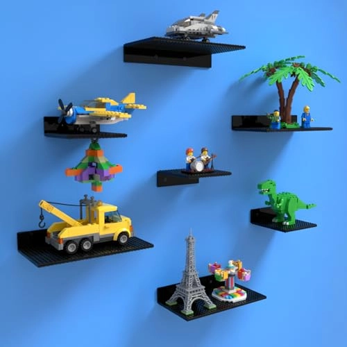 Acrylic Floating Display Shelves for Wall