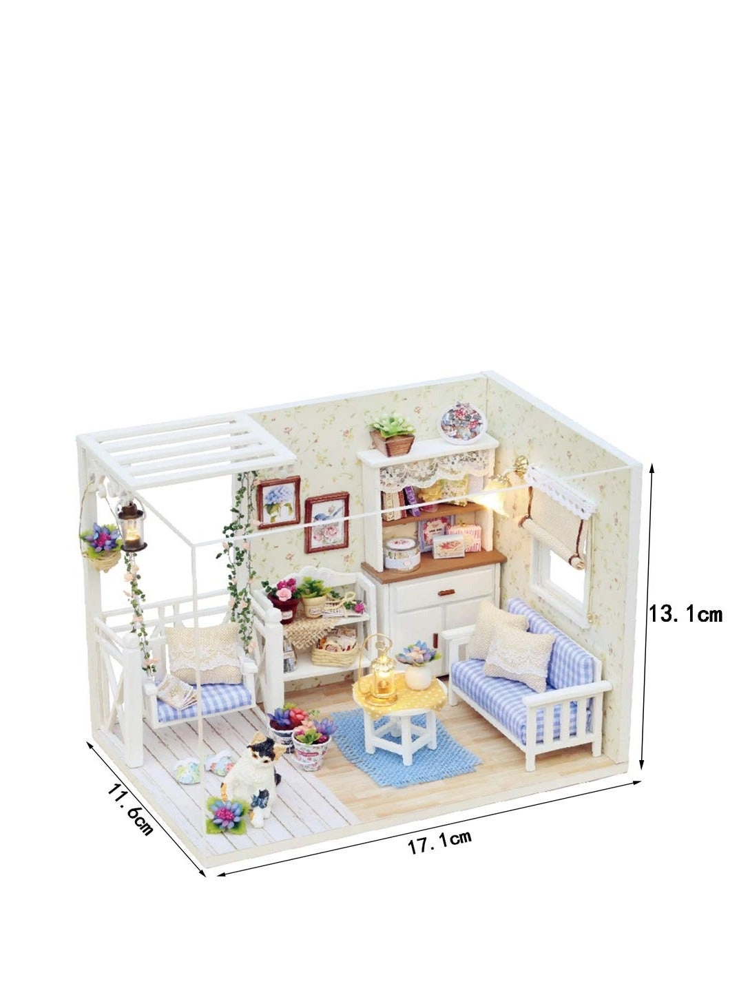 DIY Miniature Dollhouse Kit