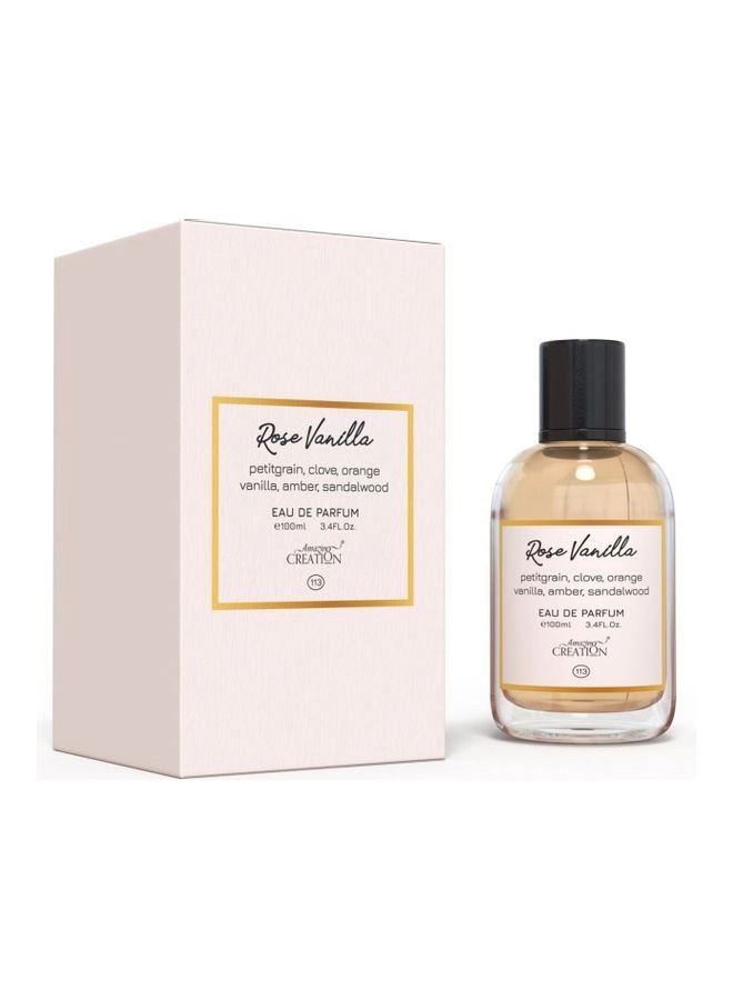 Amazing Creation Rose Vanilla Eau de Parfum 100ml