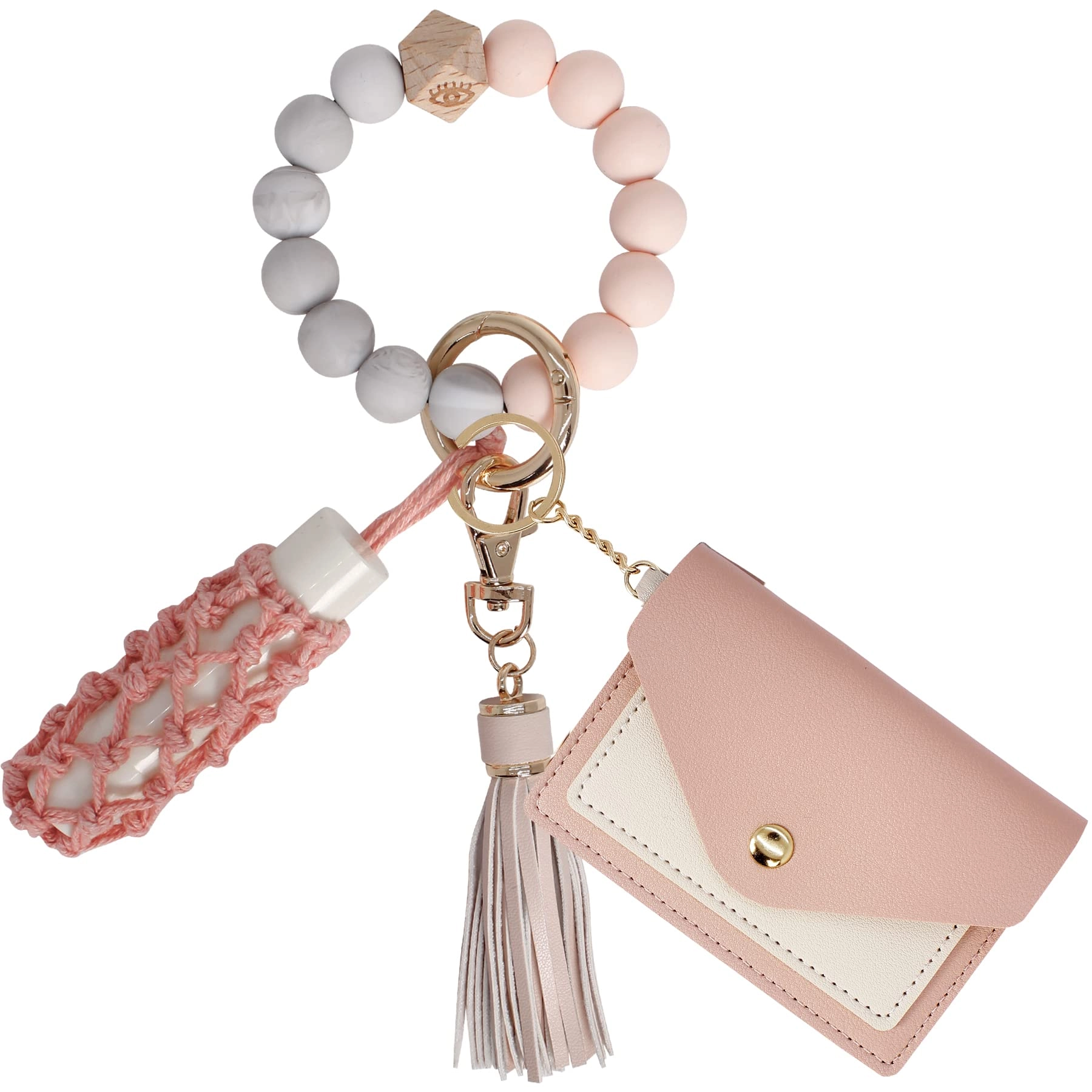 bihrtc Silicone Key Ring Bracelet - Car