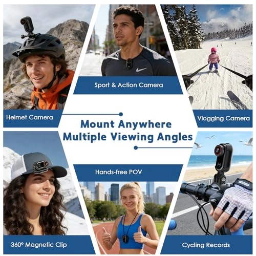 4K Thumb Action Camera - 32GB 30FPS