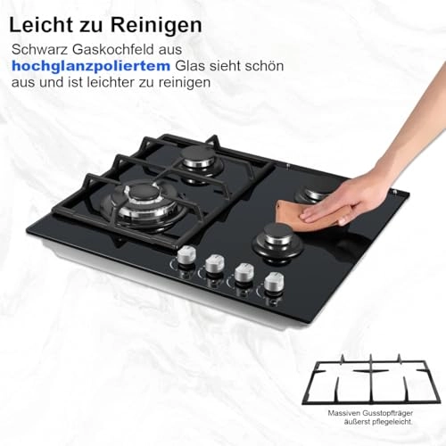 GHG604A-EC3B GAS Cooker