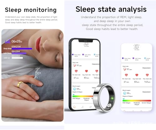 Smart Ring - Heart Rate Sleep Tracker