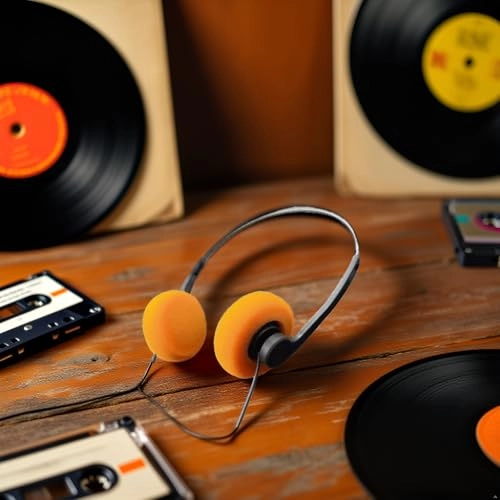 Retro Over-Ear - Wired Headphone