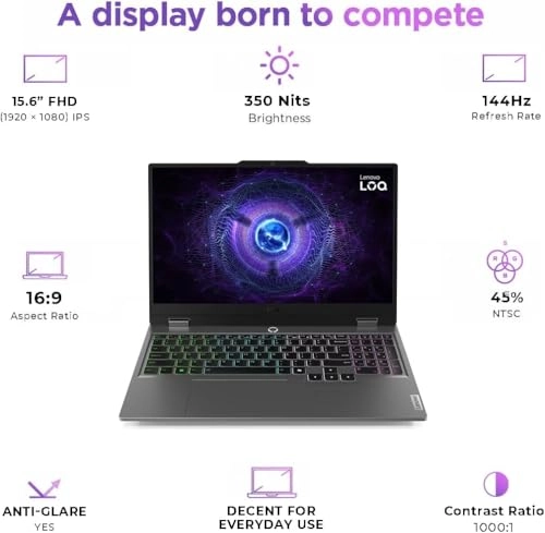 LOQ 15IRX9 83DV00UKPS - 15.6'' Core i7-13650HX 24GB DDR5 1TB SSD