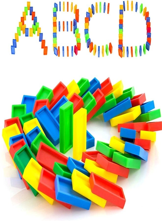 AEXONIZ TOYS Plastic Dominos Set - 3 to 10 100pcs