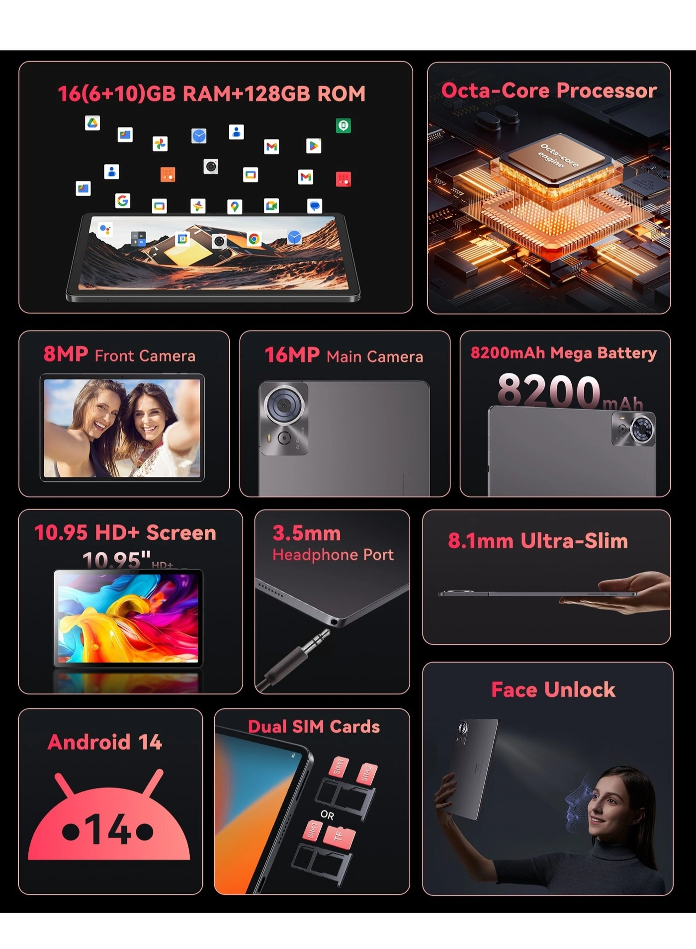 TAB 70 - 128GB 10.95"