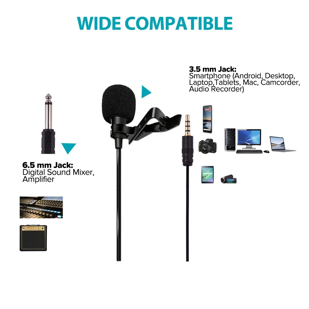LM-01 3.5mm-Mini-Jack Microphone