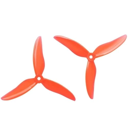 51499 3-Blade Propeller - 5 Inch 10pair Crystal Red