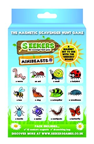 Magnetic Scavenger Hunt Games - 10 years and up 12 pieces