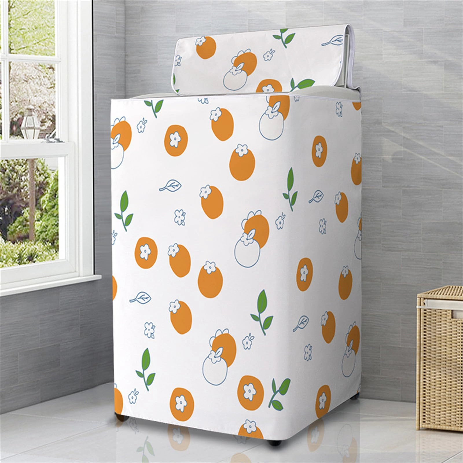 Odot Washing Machine Cover - S 4.5-5.5kg Sunflower