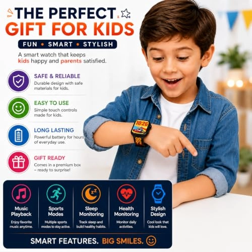 Kids Smart Watch Plastic GPS