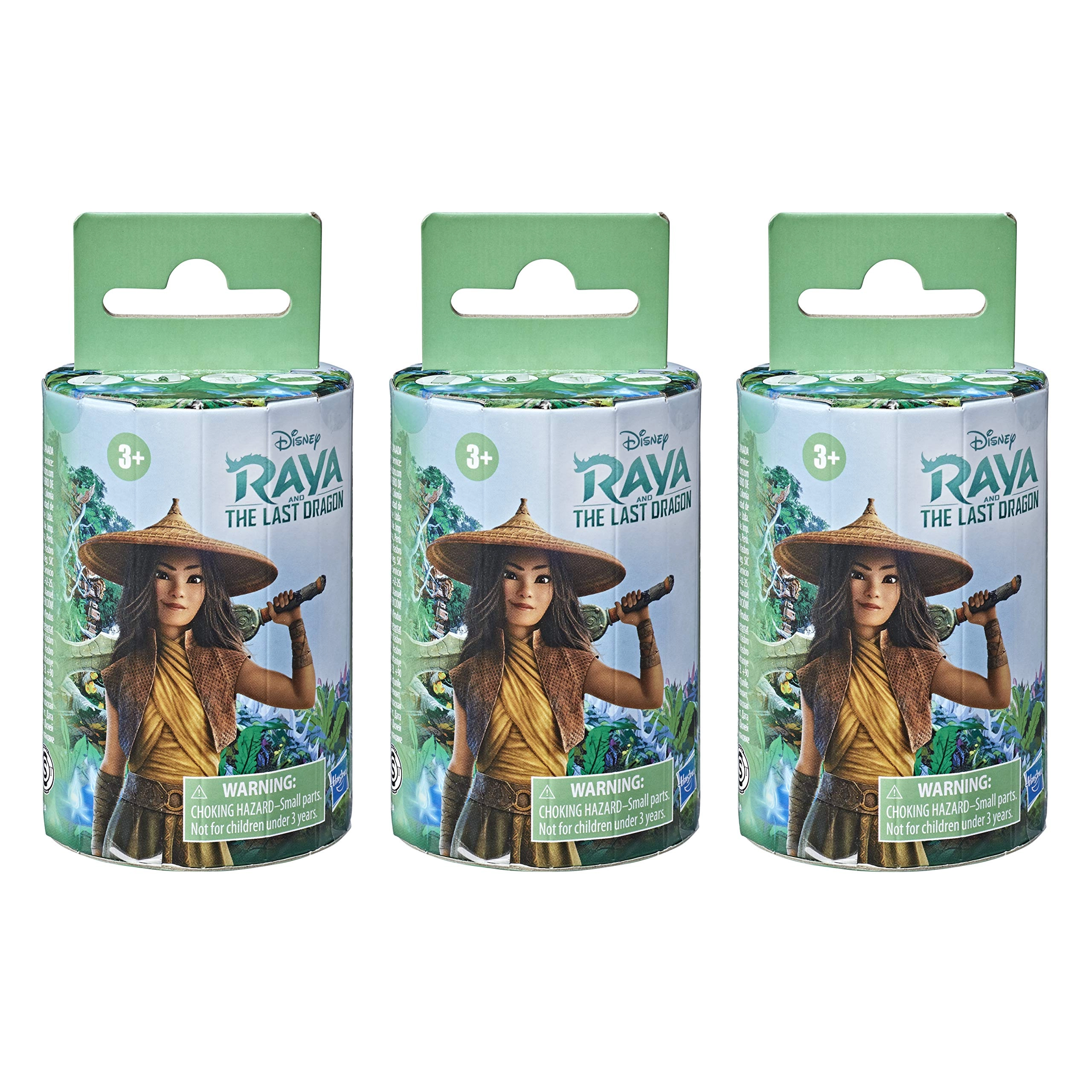 Hasbro Raya and The Last Dragon Surprise Blind Box - 3 Dolls 6 Accessories Pack Ages 3+