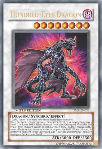 Konami Yu-Gi-Oh! Hundred-Eyes Dragon JUMP-EN039 - Promo Edition Shonen Jump Magazine Promos