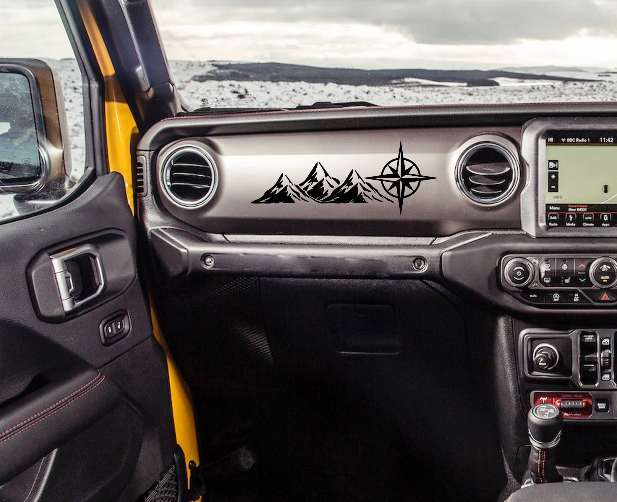 Car Dashboard Stickers