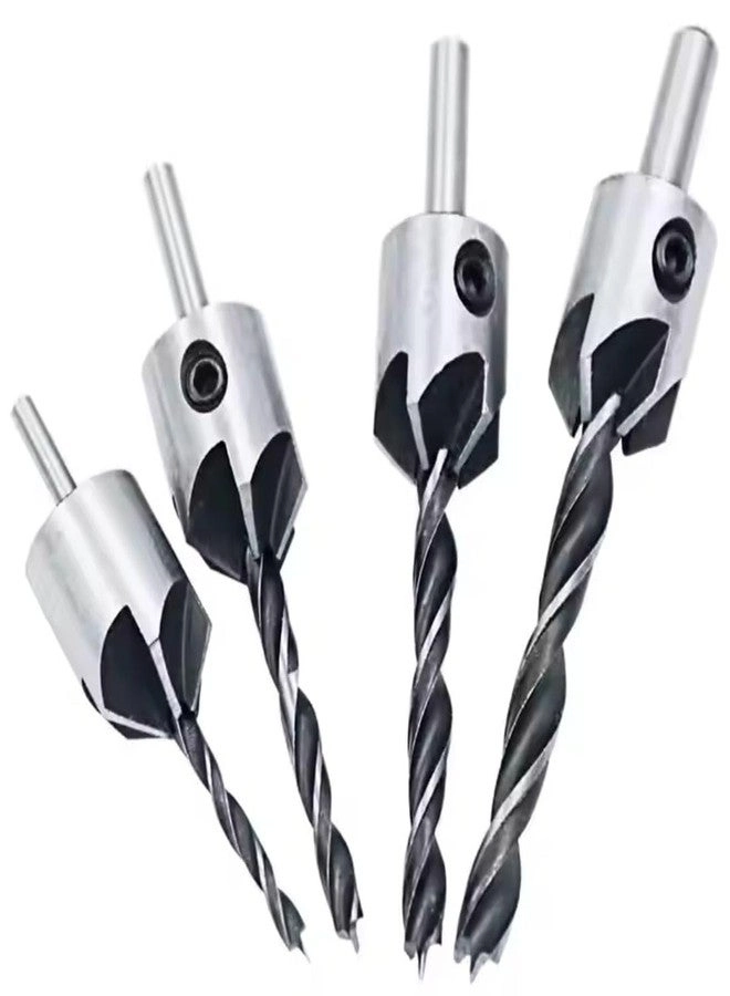 Countersink Drill Set - 3mm-6mm 4-Piece