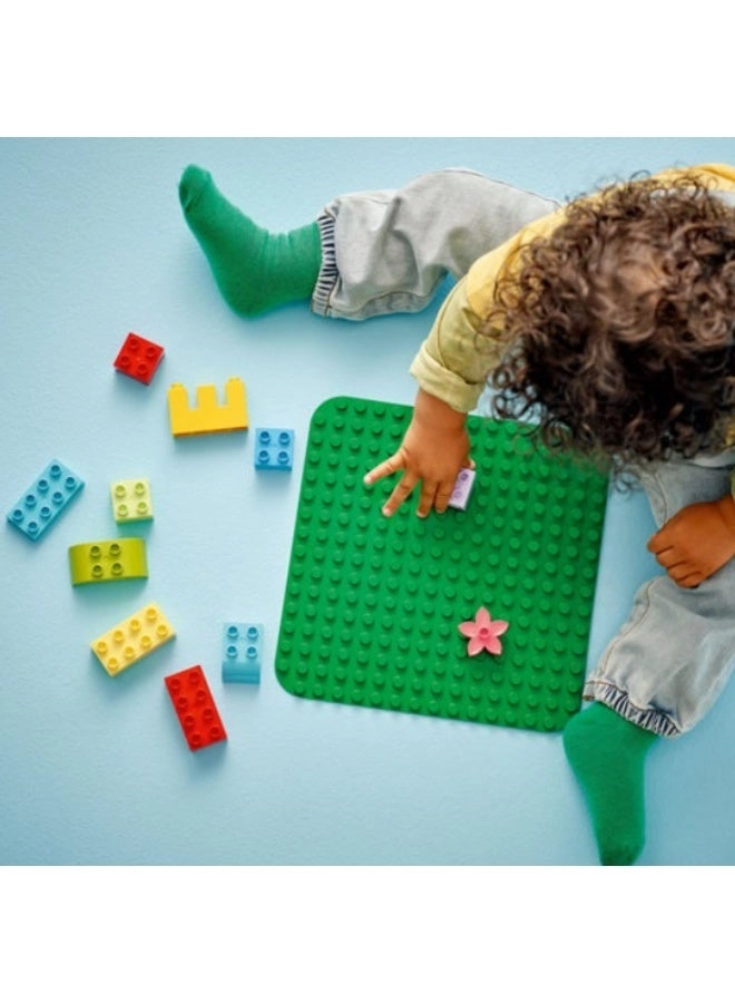LEGO DUPLO Green Building Plate (10460) - Construction