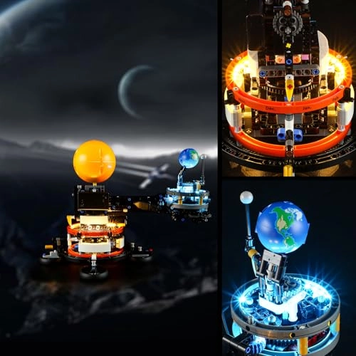 Led Light for LEGO 42179 Technic Planet Earth and Moon in Orbit