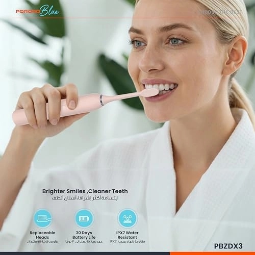 Smart Sonic Electric Toothbrush - Memory Function IPX7 30Days