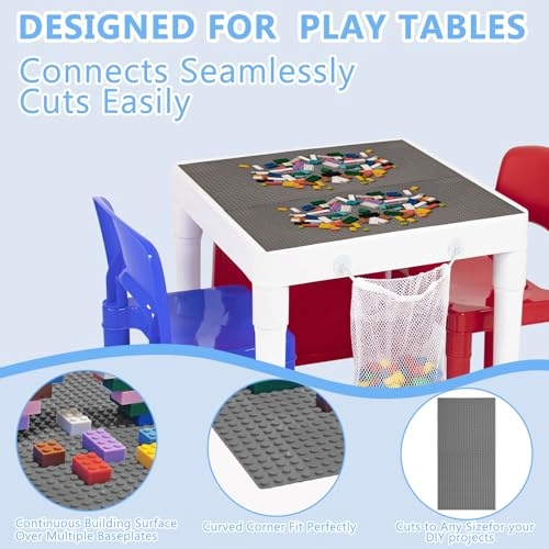 Classic Building Baseplates - 25.4X25.4cm 6-Pack