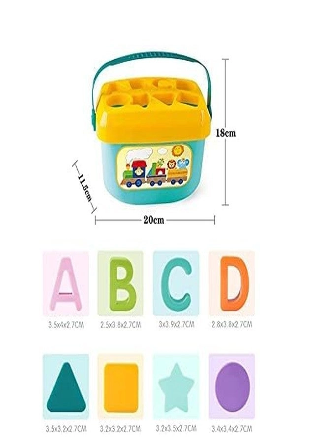 First Shape Sorter Blocks - 6 Months to 2 Years 16 pieces