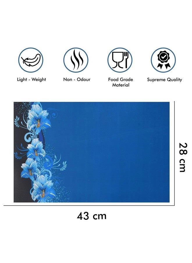 Fridge Top Cover - 99 X 56 CM + Fridge Handle Covers - 2 30 X 16 CM + Fridge Mats - 4 pieces 28 X 43 CM