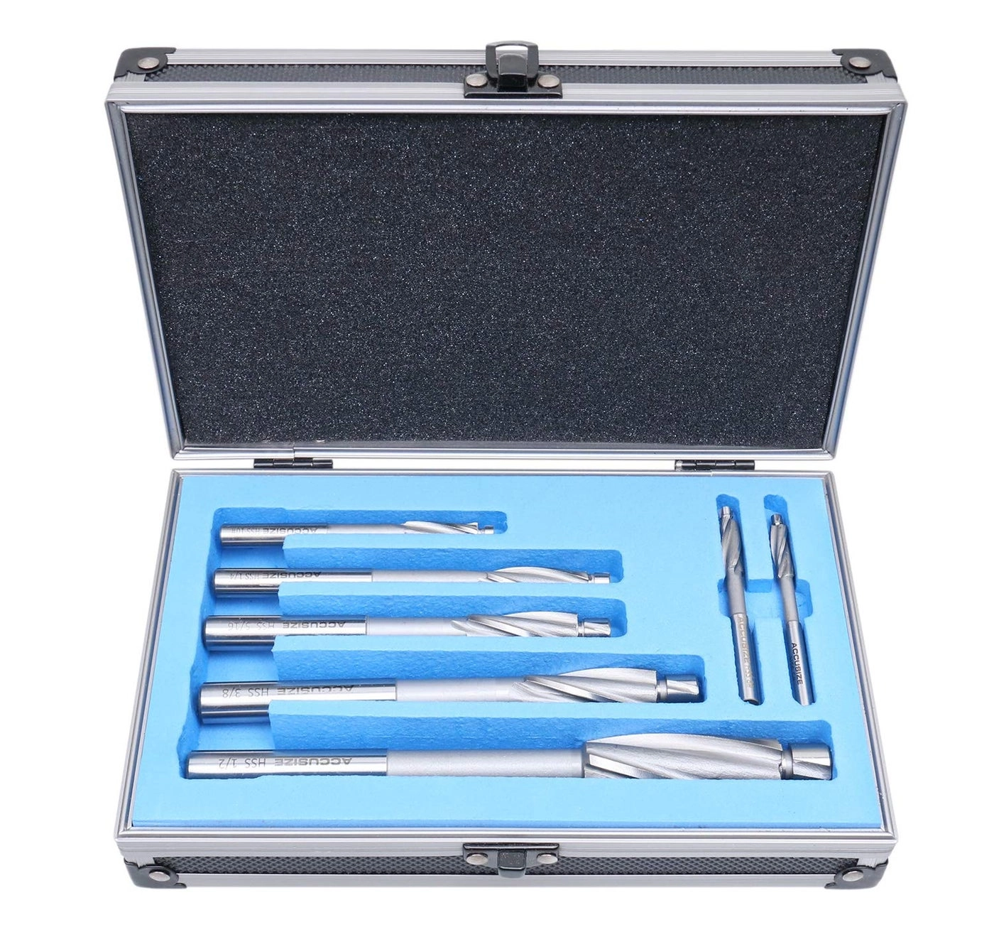 Accusize Industrial Tools Capscrew Counterbore Set - HSS 7 Pc