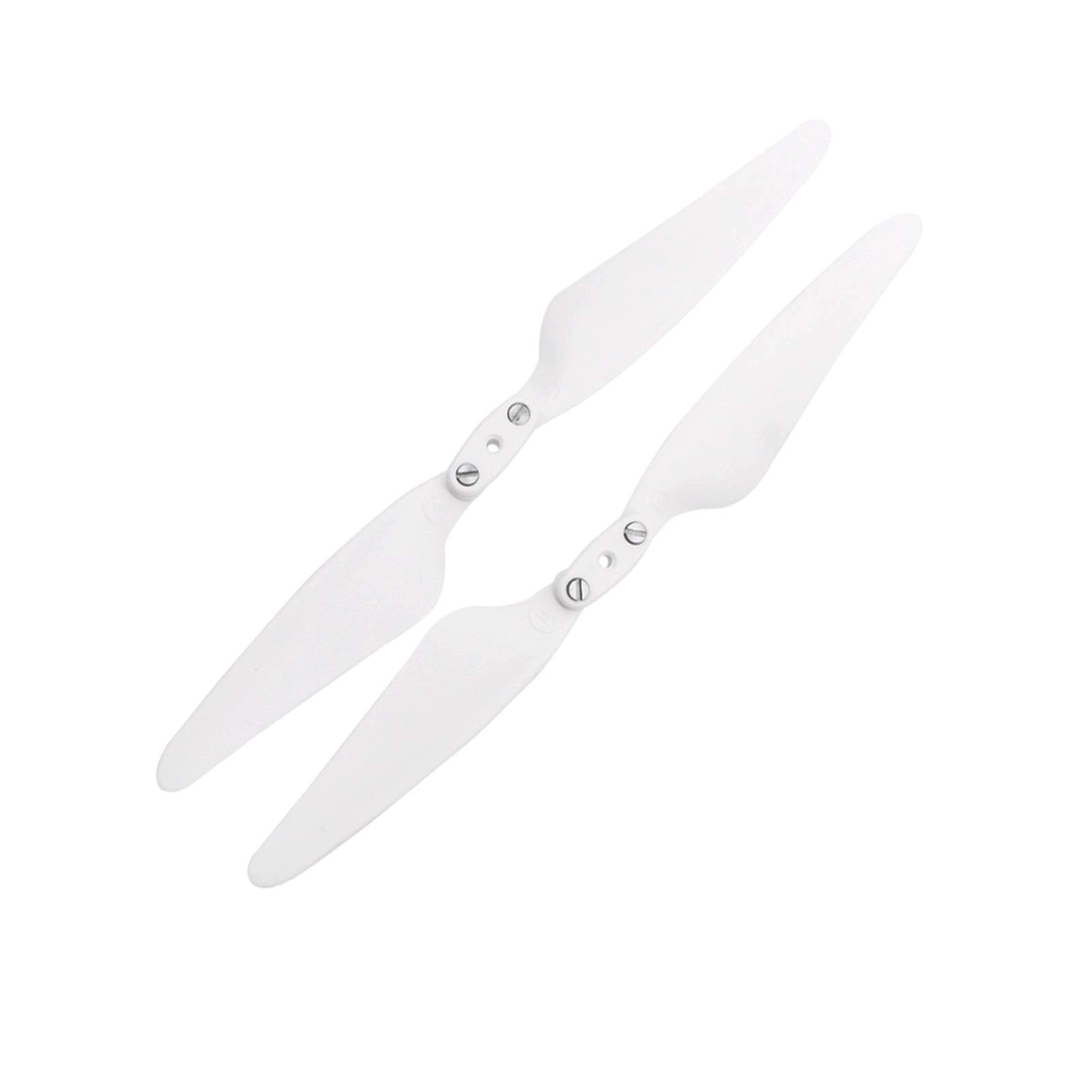DEMULAX Store Quick Release Foldable Propellers - Bundle 1 White for Hubsan Zino H117S