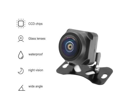 Intelligent Dynamic Trajectory Car Rear View Camera - Night Vision Wire 4K AHD 1080P