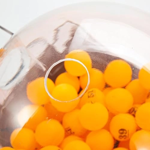 Electric Lottery Machine - 60 Pcs Red